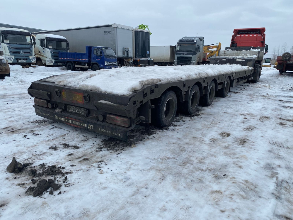 ДЕЛО Техники 9834* Полуприцеп тяжеловоз 4 оси 9834-0000050-05 (Раздвижной)