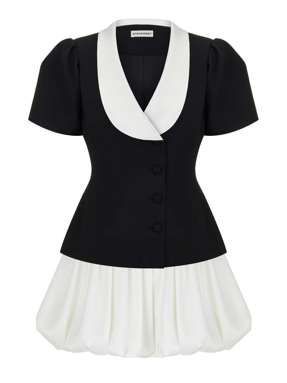 Юбка-шорты "Marshmallow" шёлк, ванильный