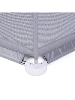 Манеж детский шестигранный (113*130*65) цвет серый (М9-4)