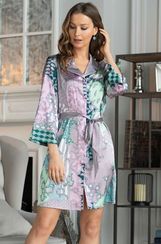 Халат на пуговицах MIA-Amore Геометрия 7007