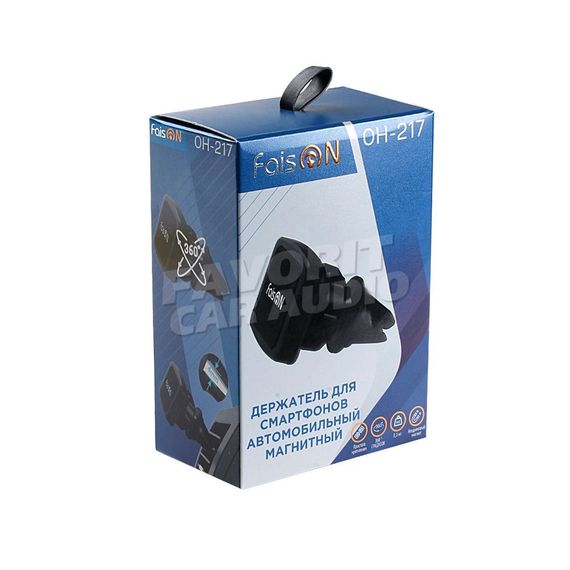 Держатель FaisON OH-217 воздуховод магнит чёрный