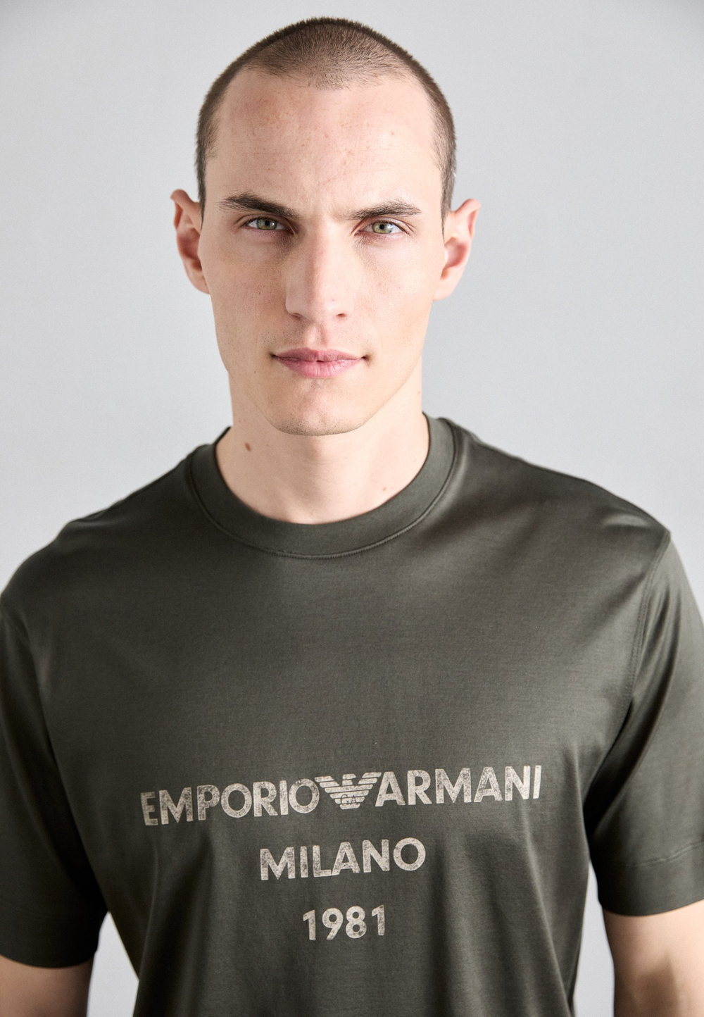 Emporio Armani Футболка с принтом - Чёрный