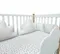 Набор в кровать для новорожденных Lollycottons Облака, Кремовый