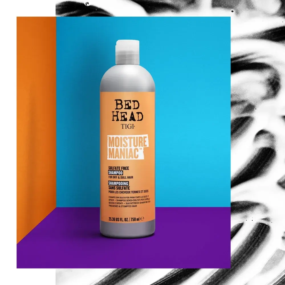 Tigi Bed Head Moisture Maniac - Бессульфатный увлажняющий шампунь 750 мл