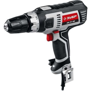 Дрель-шуруповерт сетевая,ЗУБР  ДШ-М1-400