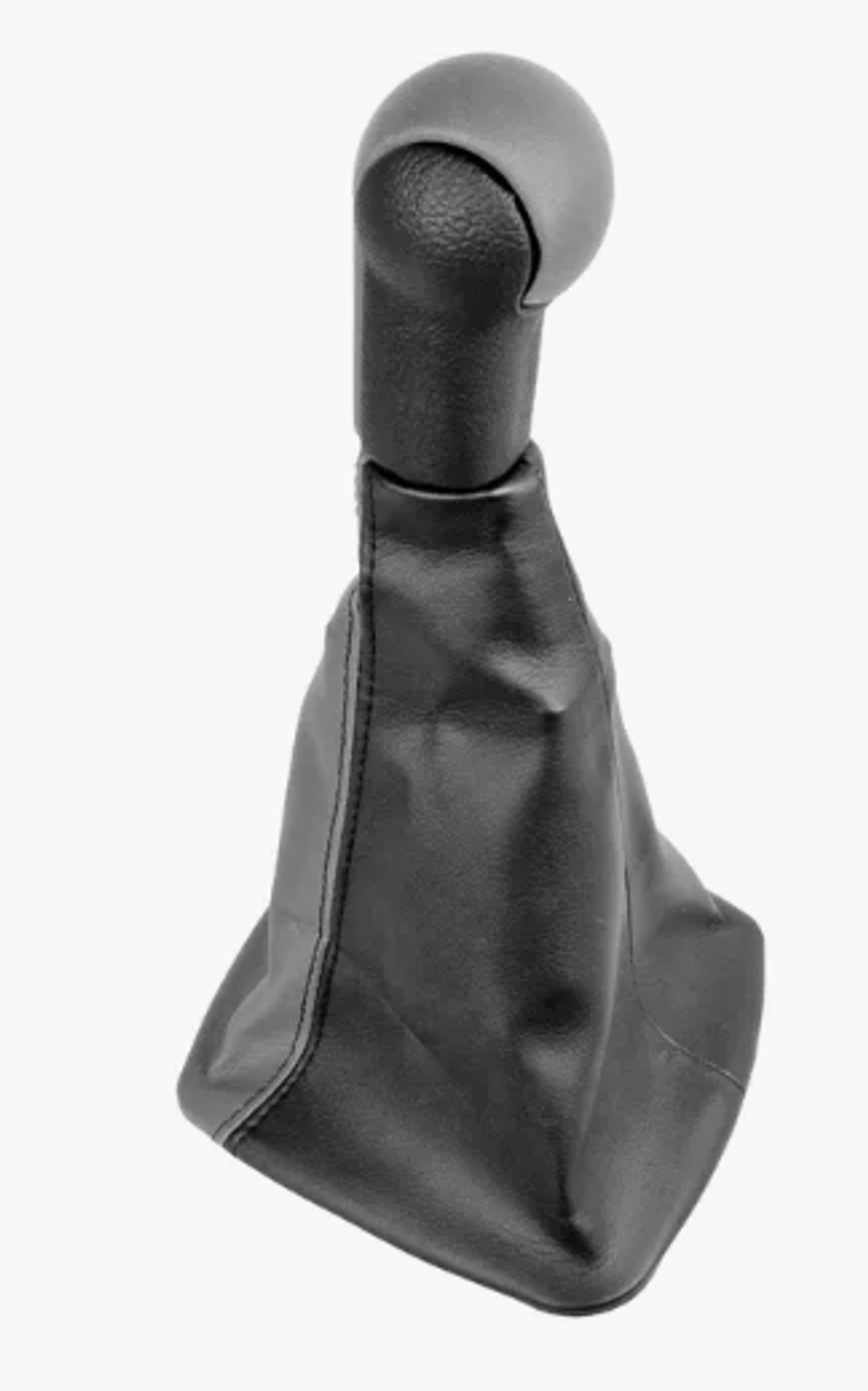 Ручка КПП с кожаным чехлом 2170 с рамкой черная "АвтоБра" СФЕРА #2140-Ч (бл) 11951