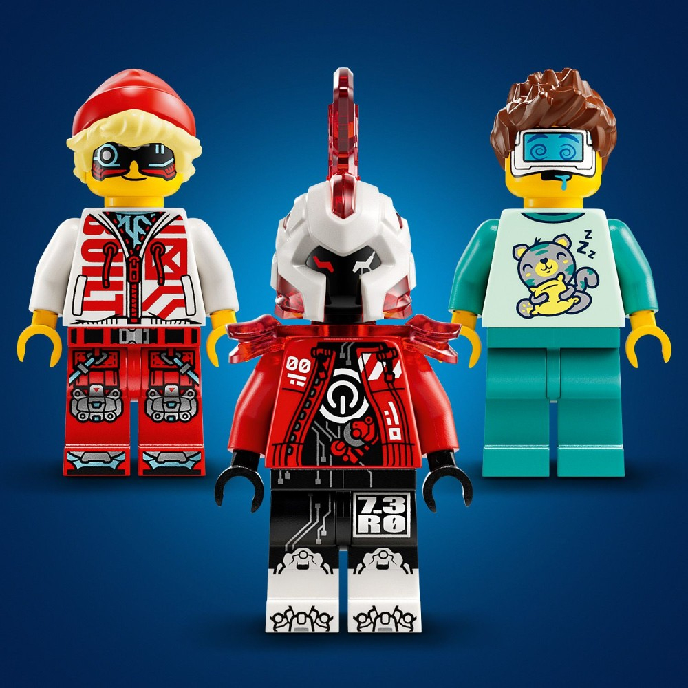Конструктор LEGO DREAMZzz 71497 Тигровый мех Купера и хот-род Зеро — фото 11