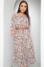 Платье Шифоновое гофре (весна) Diolche (Акция)