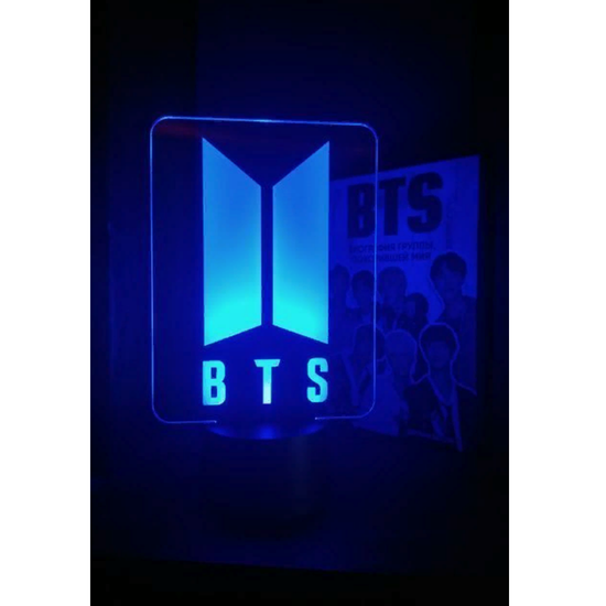 3D лампа BTS