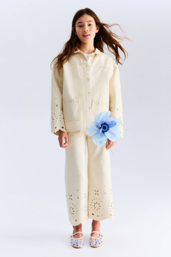 H&M Джинсовая куртка, кремовый