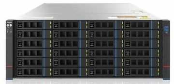 Серверная платформа 4U Gooxi SR401-D24RE-G2 (2*SP5, 24*DDR5 (4800), 24*2.5"/3.5" SAS/SATA HS, 2*M.2, 6*PCIe, 2*1G. 2*800W, 2*USB 3.2, VGA)