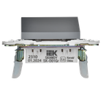 SKANDY Вывод кабеля SK-O01Gr серый IEK