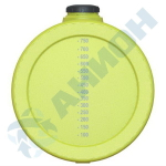 Емкость 800 л с крышкой Анион 800 л.(1100x1015x1130см;желтый) - арт.559573