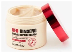 Farm Stay Red Ginseng Prime Repair Cream восстанавливающий крем с экстрактом красного женьшеня