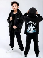 Костюм для мальчика в школу, худи и брюки