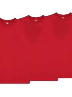 Футболка однотонная. Детская .Взрослая.Набор 3 шт