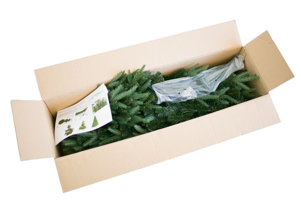 Ель искусственная «ОНТАРИО» (Литая+пвх) 240 см / 2,4 м