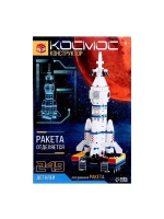 Конструктор «Космос. Передвижная ракета», 249 деталей