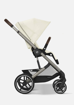 Cybex Детская коляска Balios S Lux BLK 2 в 1 цвет Seashell Beige