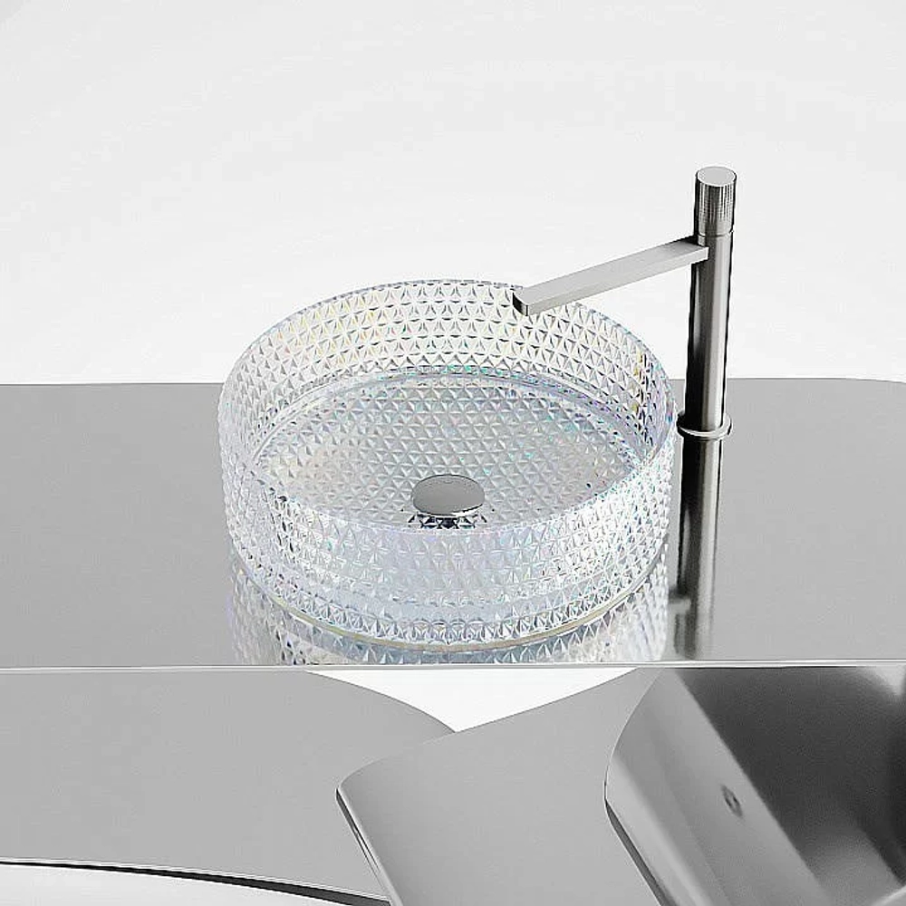 Раковина Ceramica Nova Cristal 36 CN6059 неон
