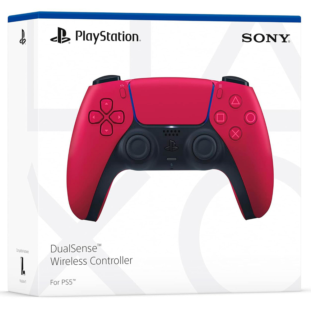 Беспроводной геймпад DualSense Cosmic Red (Космический Красный) для PlayStation 5