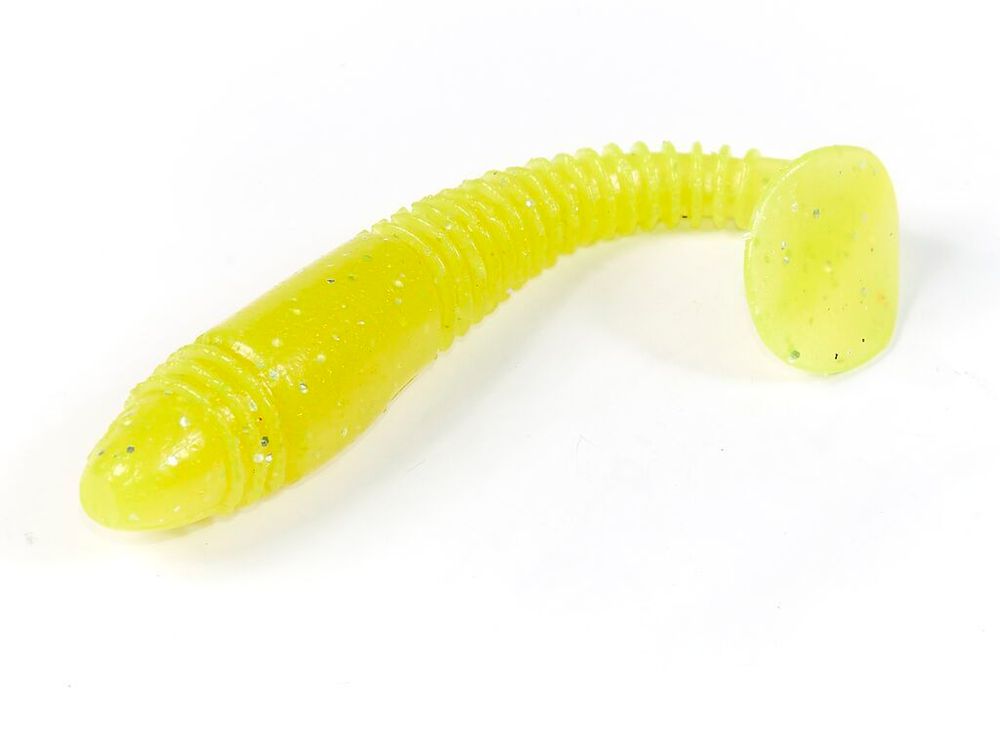 Виброхвост Lucky John TIOGA FAT 3.9in (100 мм), цвет 071,  5 шт/уп