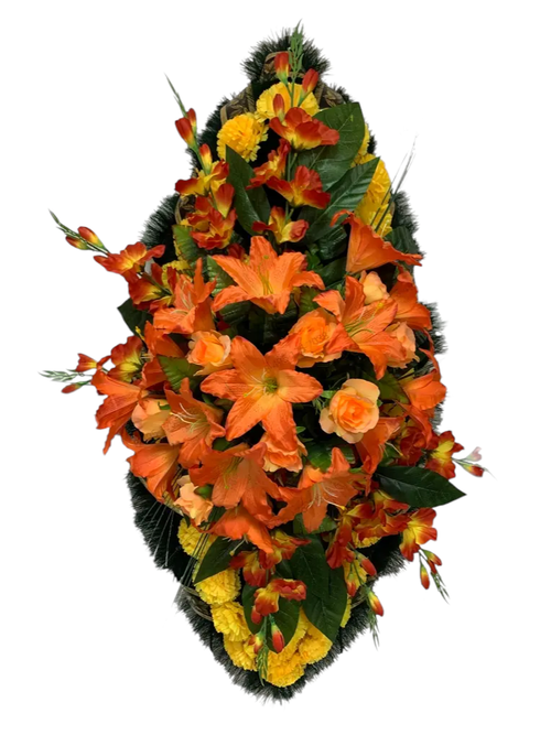 Венок на похороны «элитный №47» (110 см)