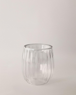 Zara Home стакан из боросиликатного стекла, цвет прозрачный, 6.7 см · 8208/400