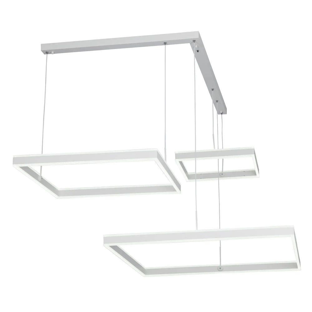 Citilux Дуэт CL719K310 LED Люстра подвесная с пультом Белая