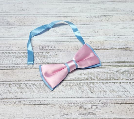 Галстук бабочка классика, лайм глянец