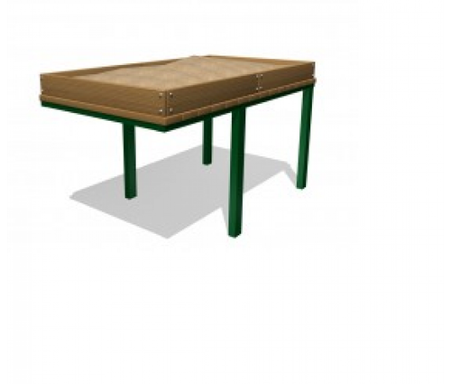 Песочница для детей в инвалидных колясках