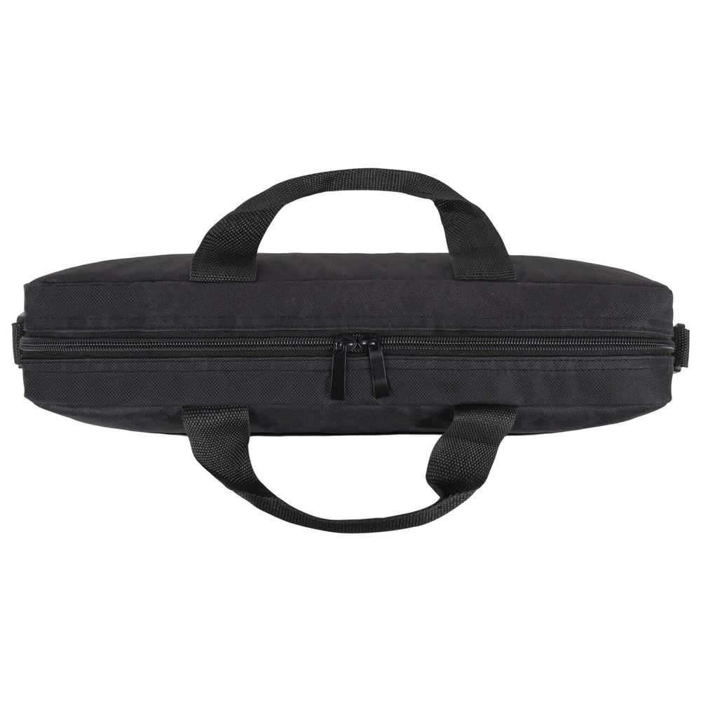 Сумка портфель BRAUBERG PRACTICAL с отделением для ноутбука 15 6" Grey line черная 29х40х7 см