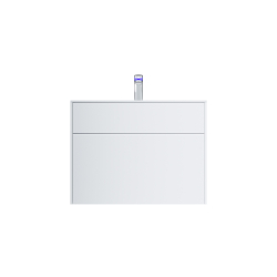 M50AFHX0803WM Inspire V2.0, База под раковину, подвесная, 80 см, 3 ящика, push-to-open, белый матовы