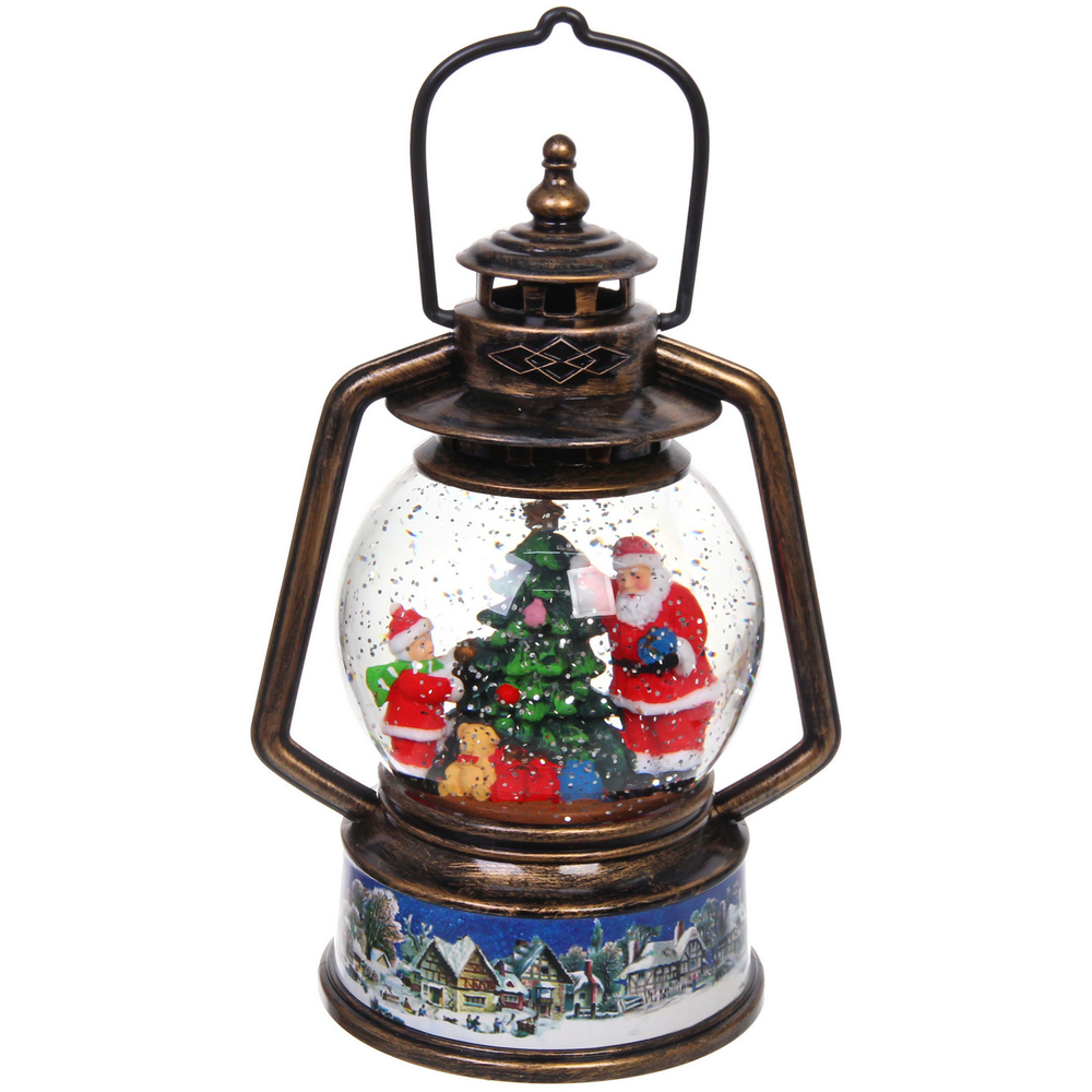 Сувенир с подсветкой «Встреча» 10.5*11*29 см (питание от USB и батареек)