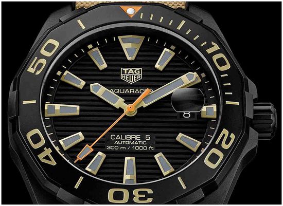 Tag Heuer WAY208C.FC6383 мужские механические часы TAG HEUER AQUARACER циферблат