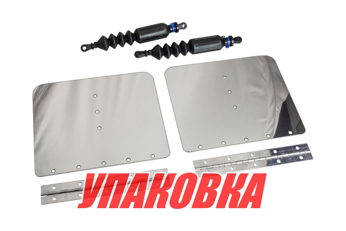 Комплект транцевых плит, размер 9х8, Nauticus (упаковка из 10 шт.)