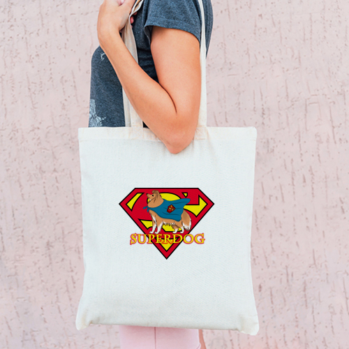 Тканевая сумка "Супер Шелти"