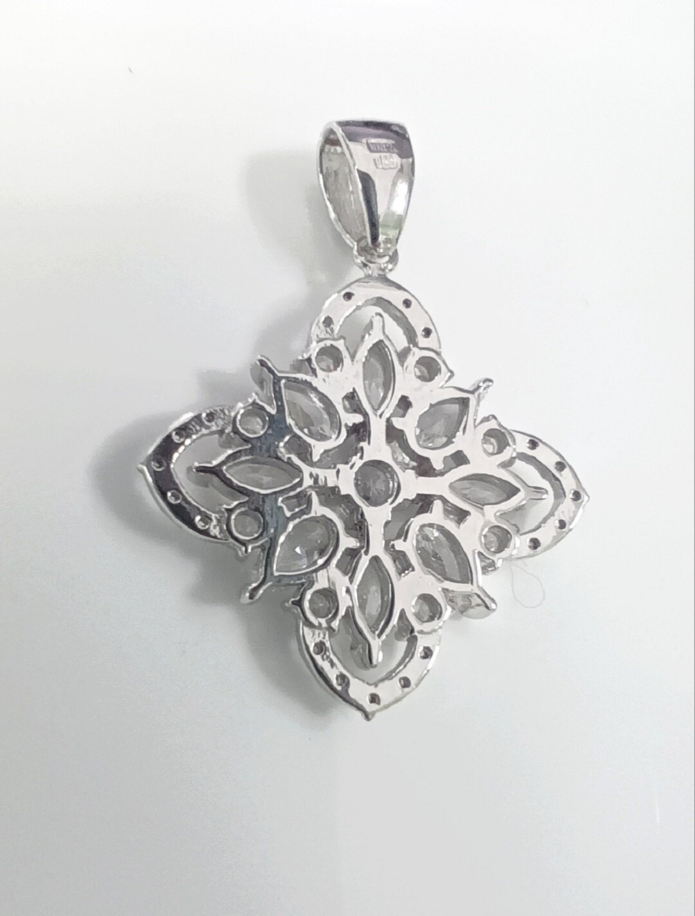 Подвеска ювелирная Эстерелла, серебро 925*, фианит/Ф