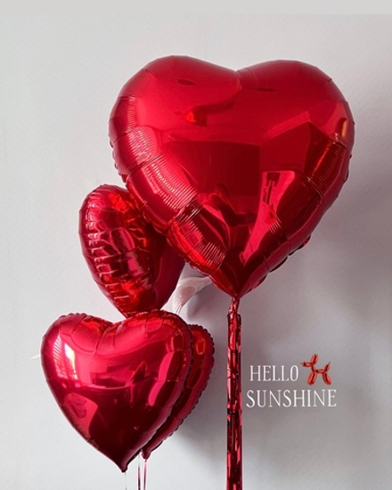 Набор шаров влюбленные №6