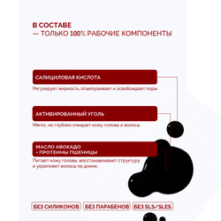 Набор шампунь для глубокого очищения DEEP и бальзам для роста и объема волос, против выпадения GROWTH FACTOR