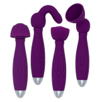 Вибратор, вибростимулятор для двоих Bowling (9 режимов) (Цвет: фиолетовый)