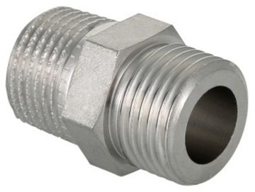 Ниппель прямой Valtec 1/2"х1/2" НР/НР (фитинги из нерж. стали серии VTi.582.I)