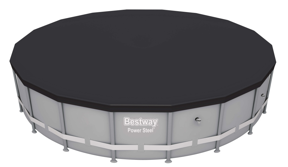 Тент для каркасного бассейна Steel Pro MAX Pools, Power Steel Pools 549 см (d 549см) (Bestway 58039 BW)
