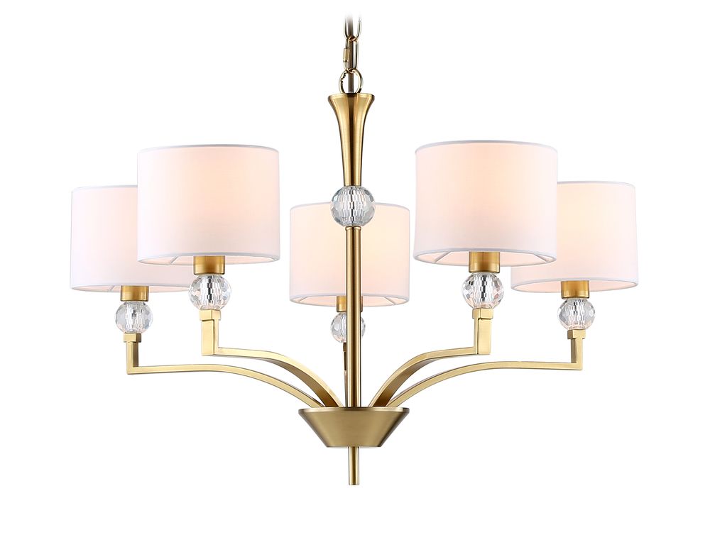 Ambrella Подвесная люстра с абажурами и хрусталем Classic LH71131