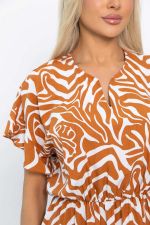 Платье Кристи (рыжее) П13869-35М LT Collection