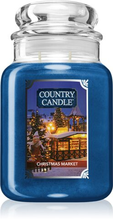 Country Candle Christmas Market - ароматическая свеча /   680  g  / GTIN 846853064857