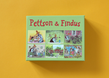 Кубики «Петсон и Финдус — красный набор»