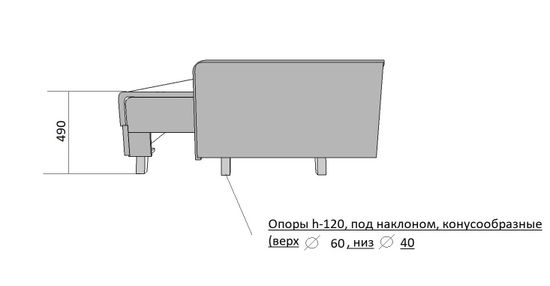 Диван ГЛОВЕР-2
