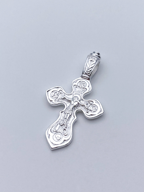 Крест из серебра/Без покрытия