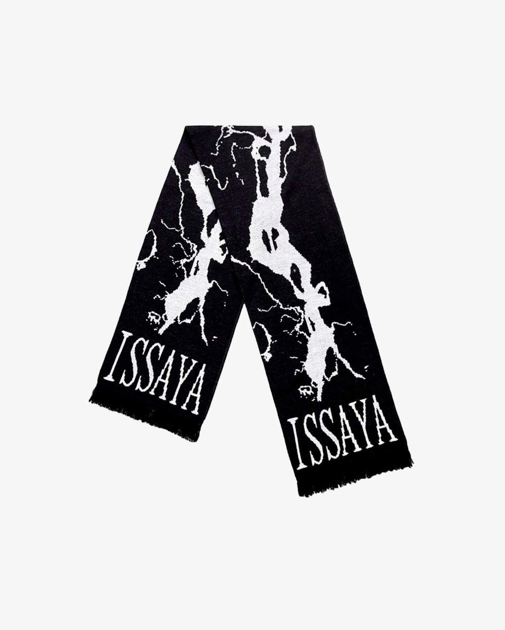 Шарф Issaya Lightning черный
